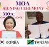 IWPG 글로벌 2국, 이서연 지국장, 탄자니아 아프리카 대학 신탁부(UMOA)와 MOA 체결